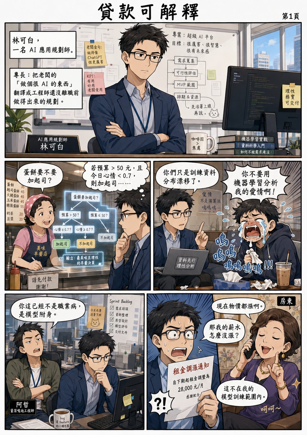 ChatGPT XAI 漫畫