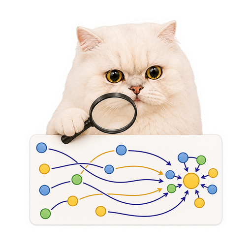Mochi 觀察不同起點經反覆矩陣乘法後收斂，示範 Markov 與 PageRank