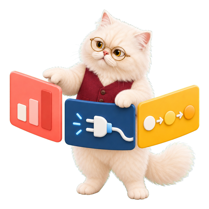 MOCHI 貓老師比較 Dashboard、API 與自動化 Pipeline