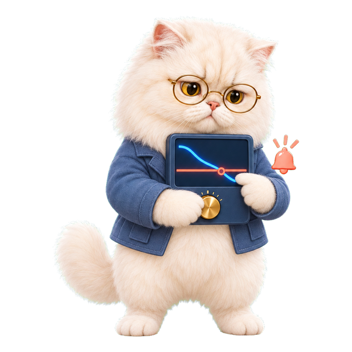 MOCHI 貓老師監看模型效能曲線跌破警戒線