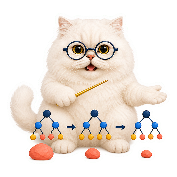 Mochi 貓老師指揮小樹接力修正預測誤差