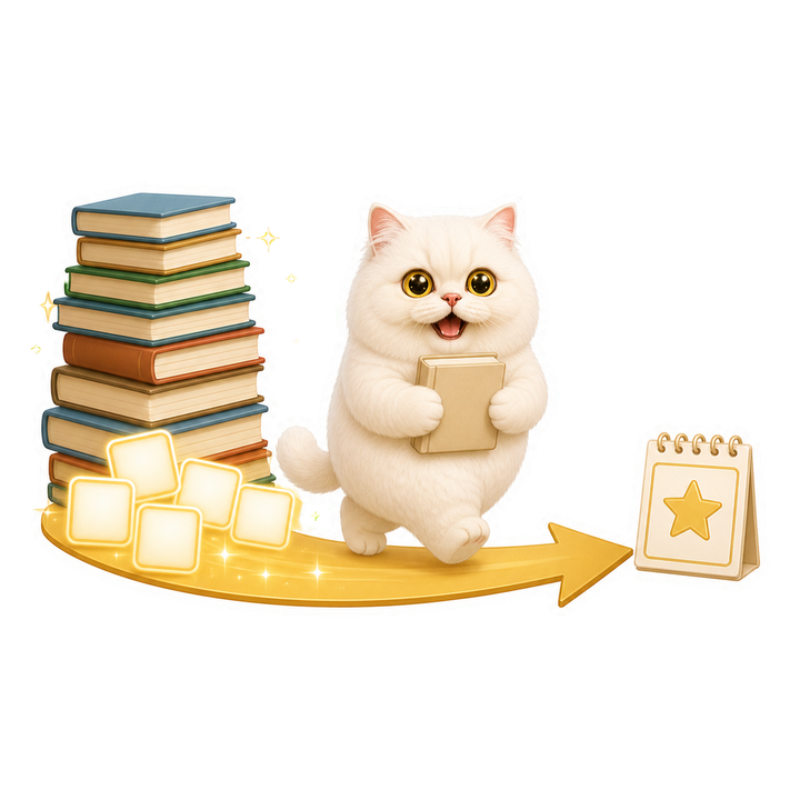 Mochi 貓老師抱著書從大量預訓練走向任務微調